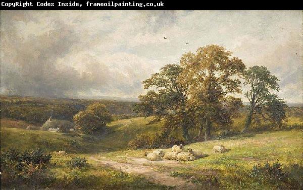 unknow artist A quiet scene in Derbyshire (oil painting) by George Turner
